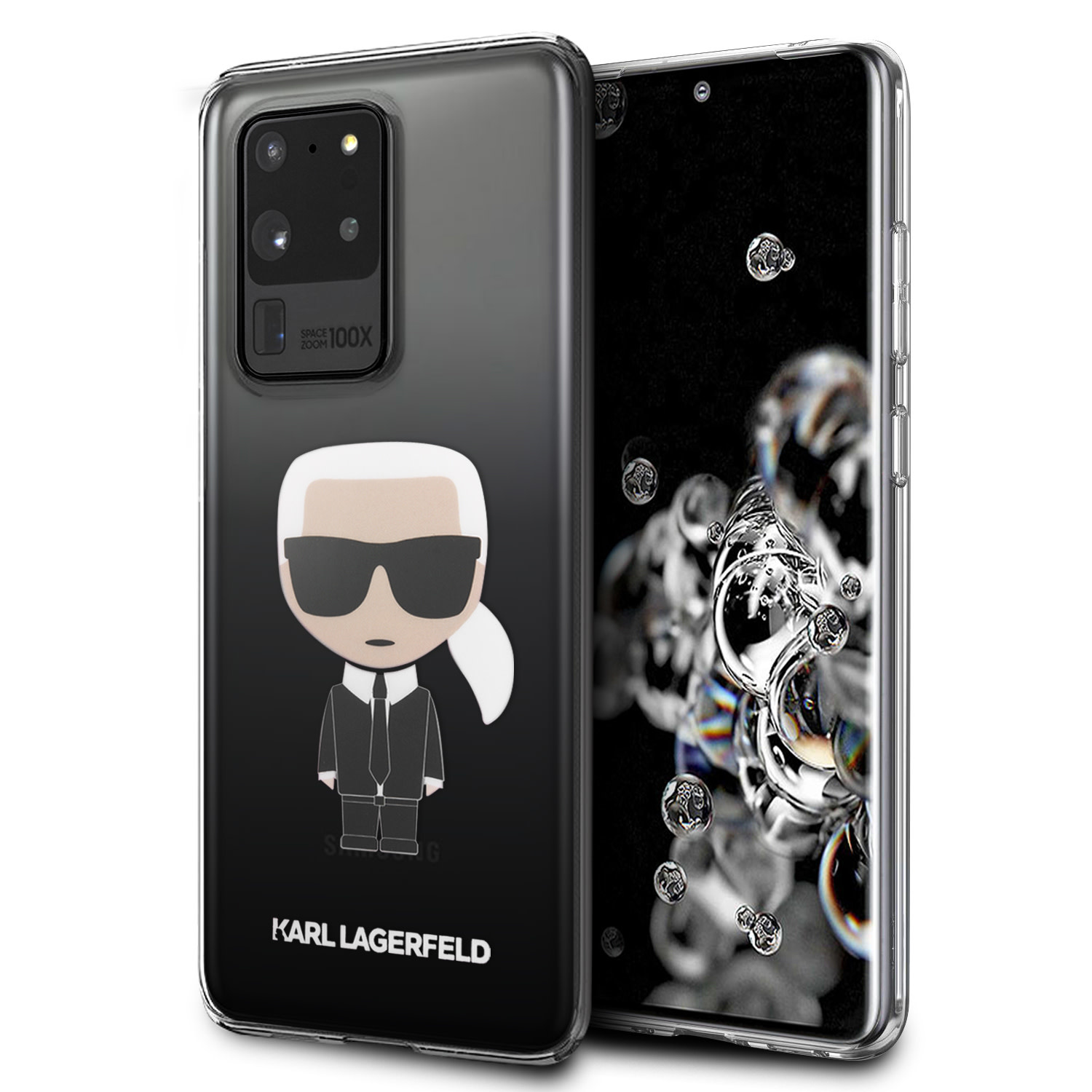 Karl Lagerfeld Samsung Galaxy S20 Ultra Fekete hát