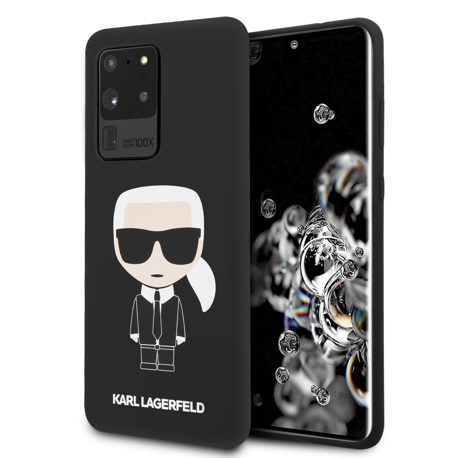 Karl Lagerfeld Samsung Galaxy S20 Ultra Fekete hát
