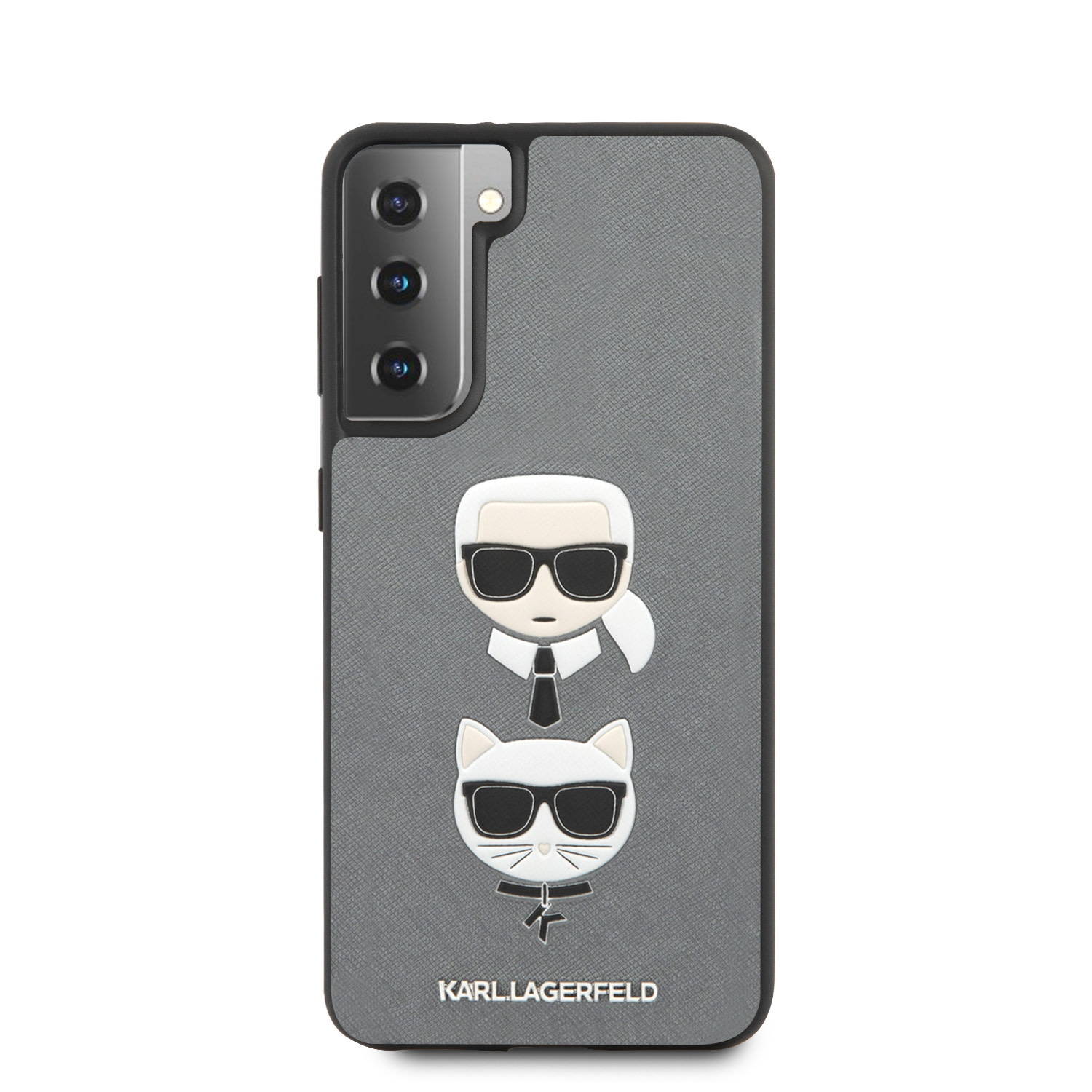 Karl Lagerfeld Samsung Galaxy S21 Plus Ezüst hátla