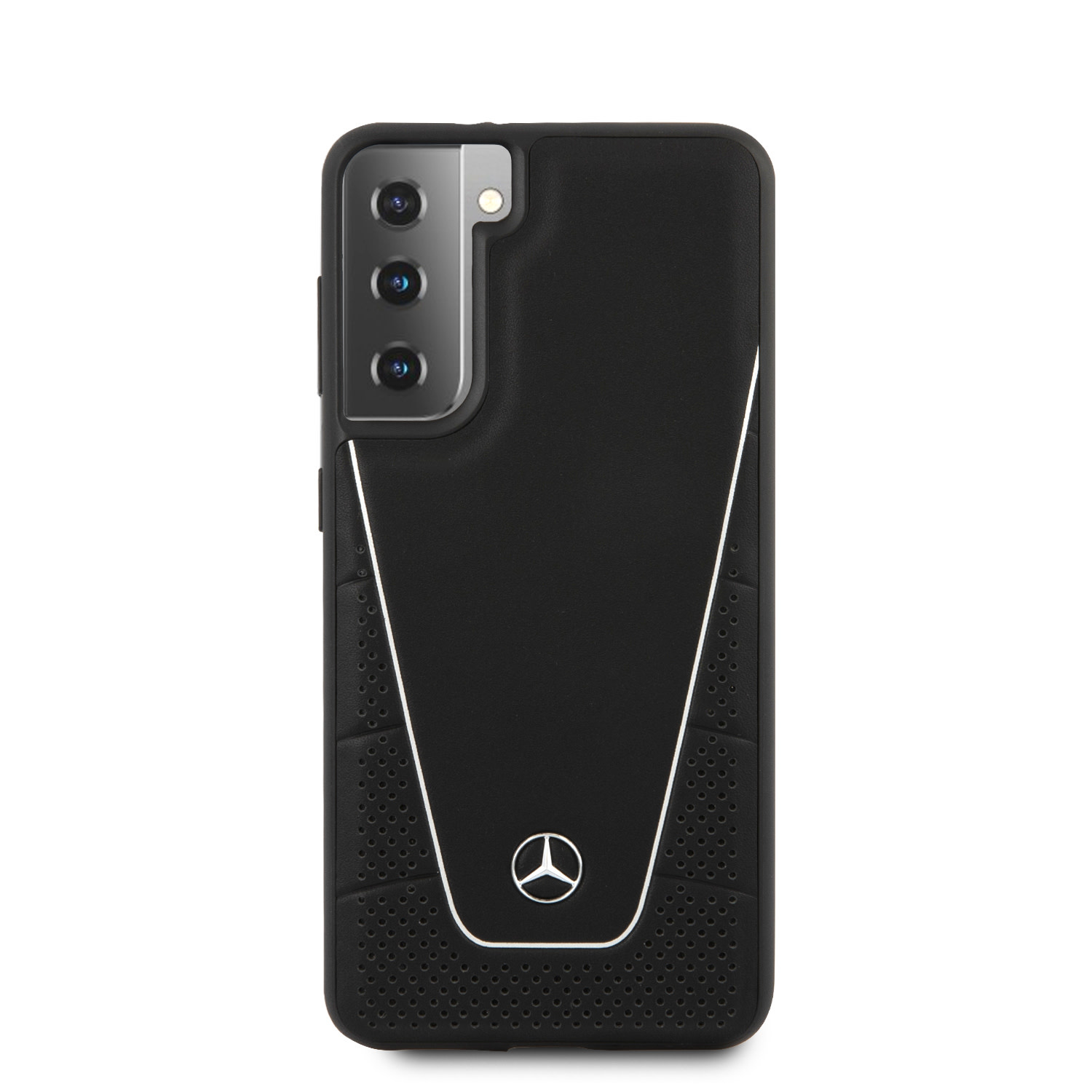 Mercedes-Benz Samsung Galaxy S21 Black Fekete hátl