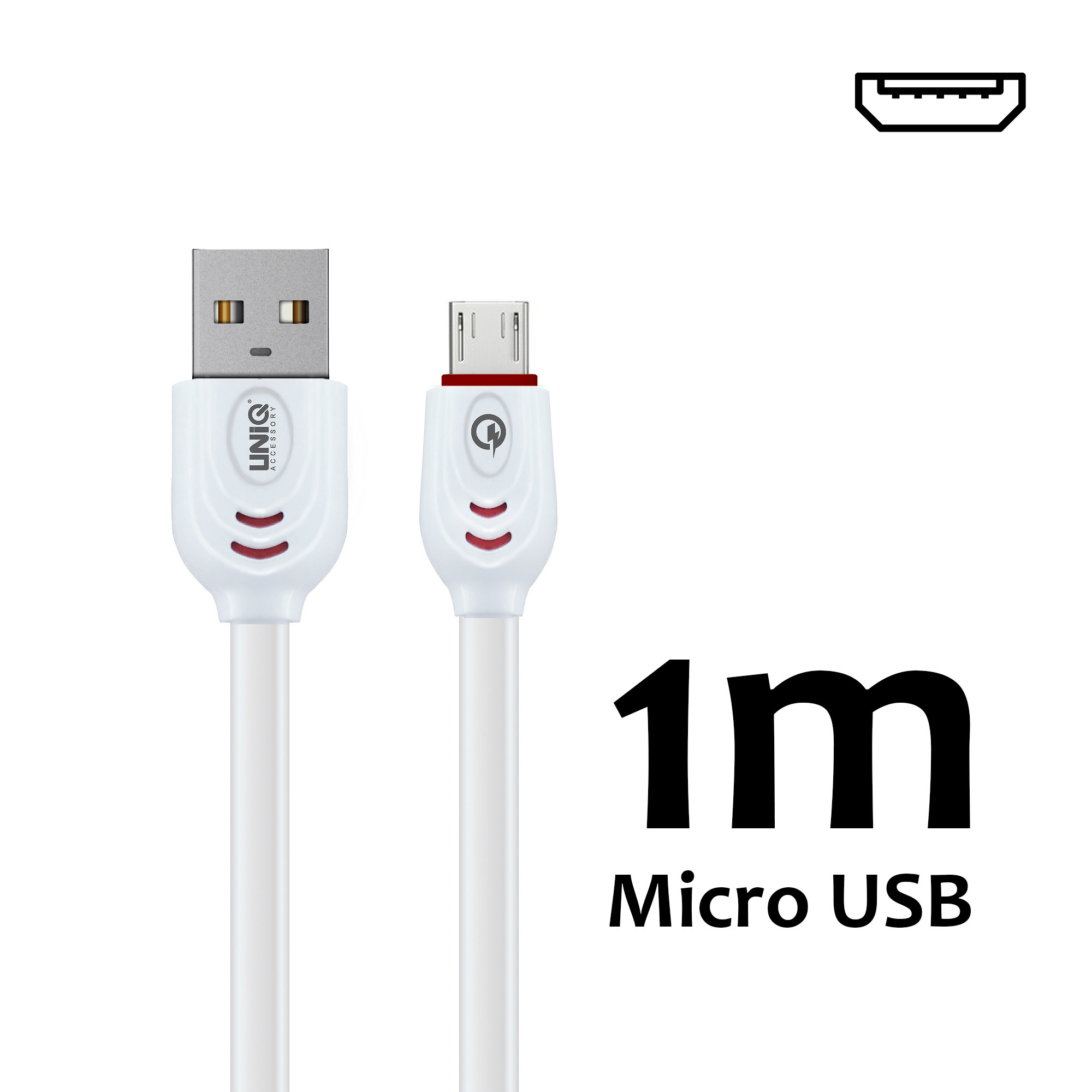 Micro USB Kábel UNIQ Accesory Gyorstöltés/adatátvi