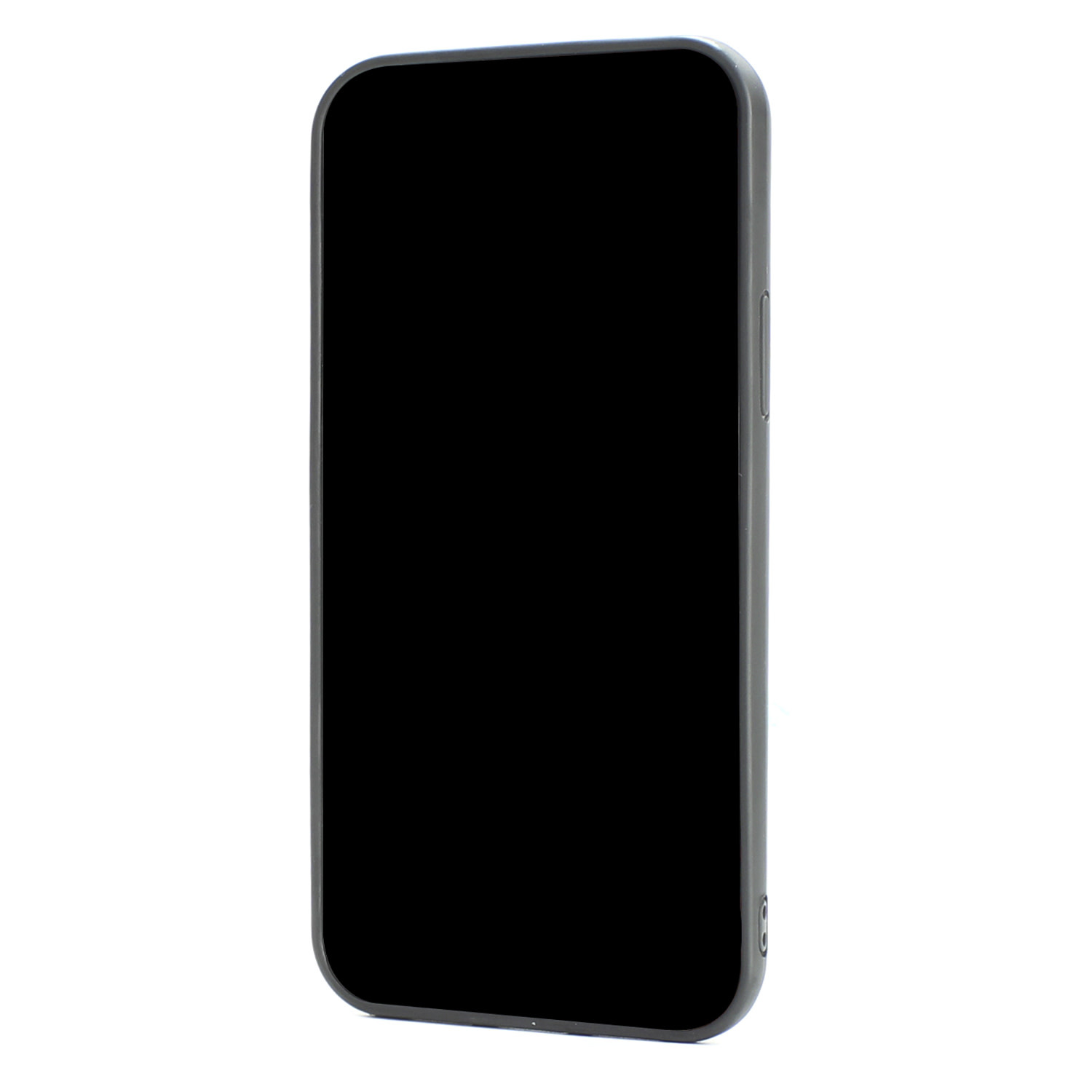 Audi Apple iPhone 12 Mini Fekete hátlaptokR8 Serie