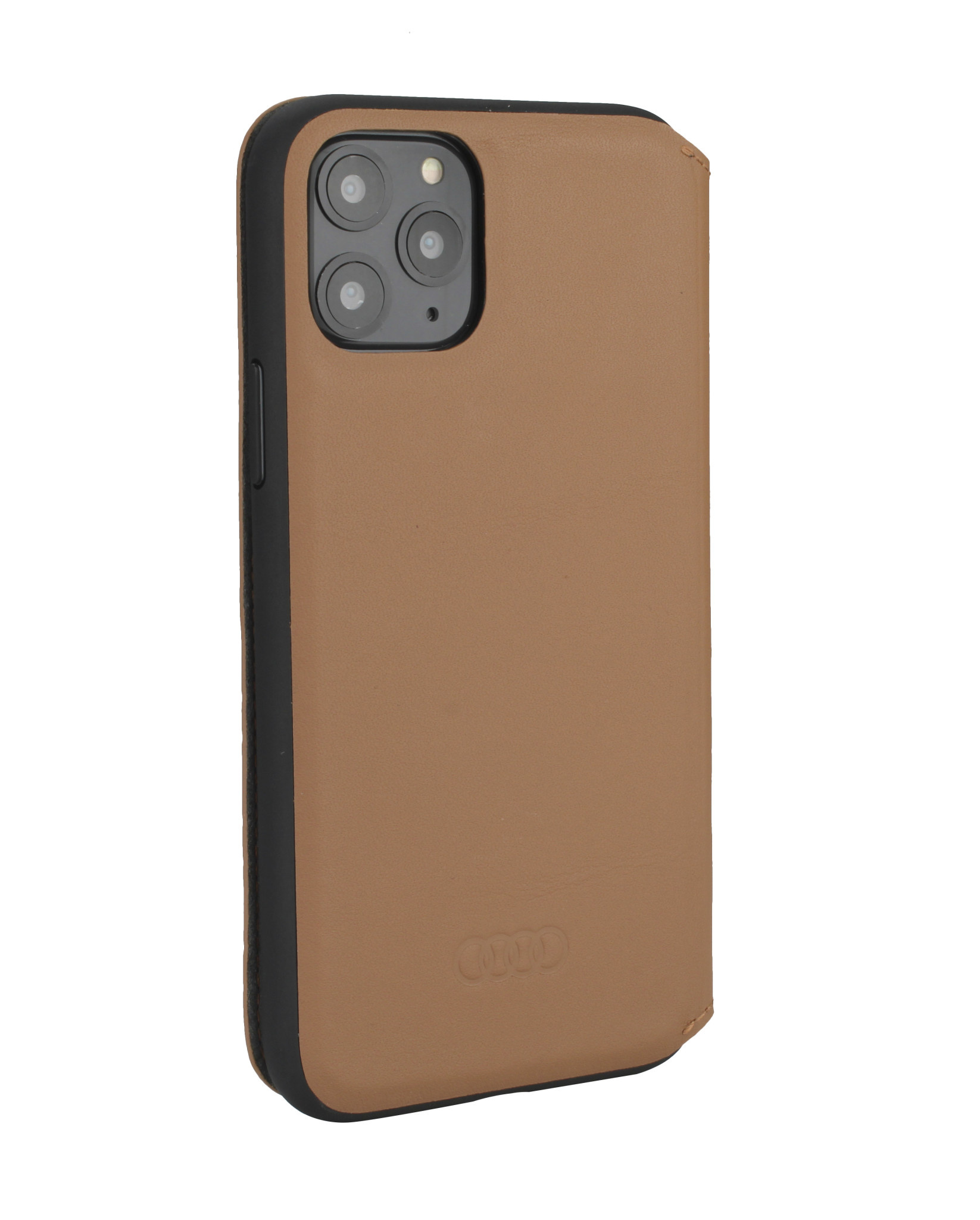 Audi Apple iPhone 12 Mini Barna könyvtok A6 Serie