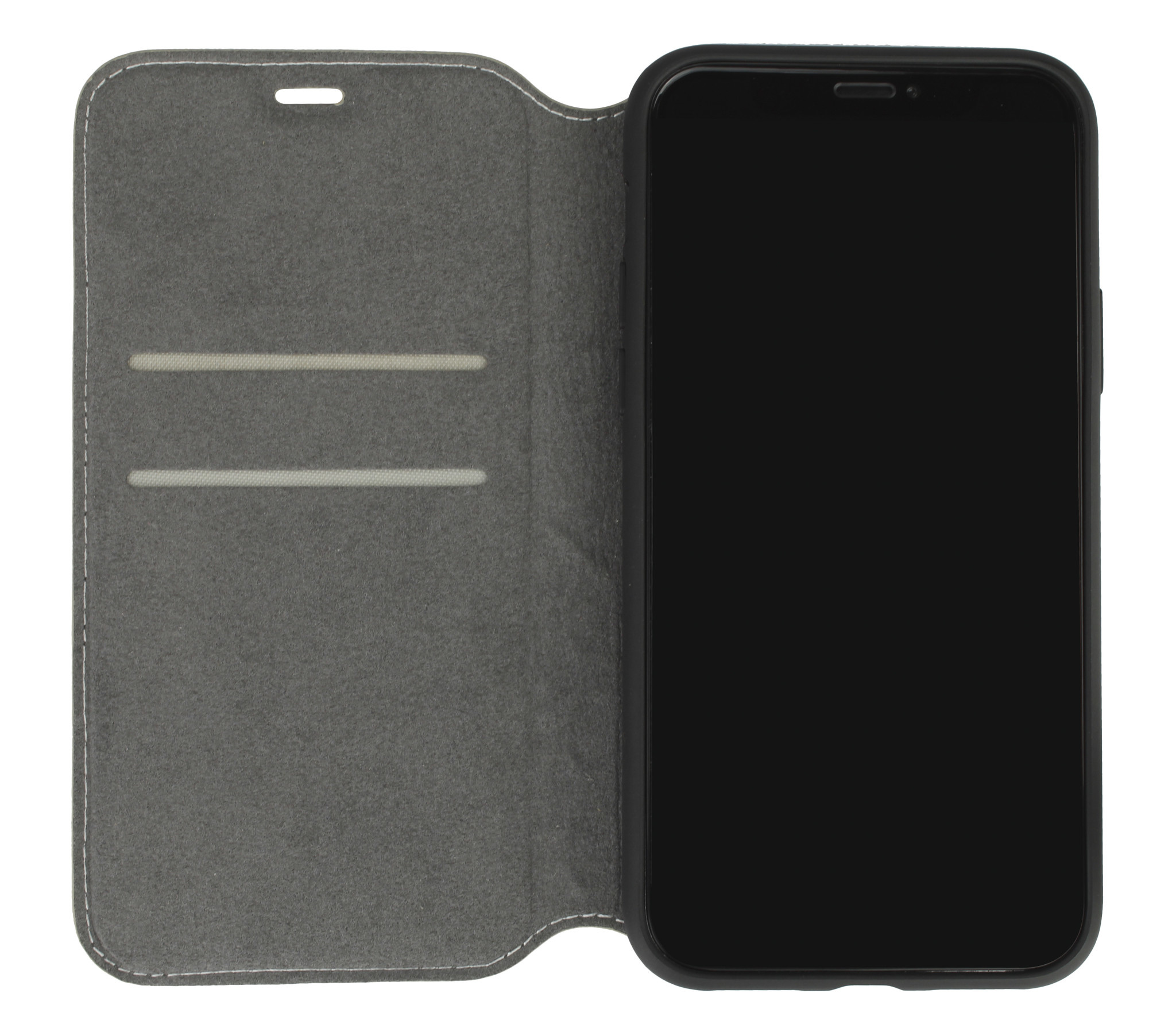 Audi Apple iPhone 12 Pro Max Bézs könyvtok A6 Seri