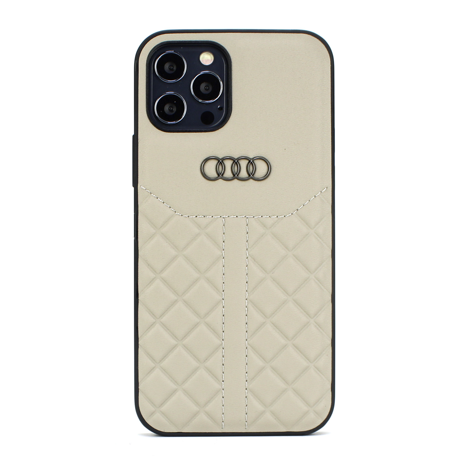 Audi Apple iPhone 12 Pro Max Bézs hátlaptok Q8 Ser