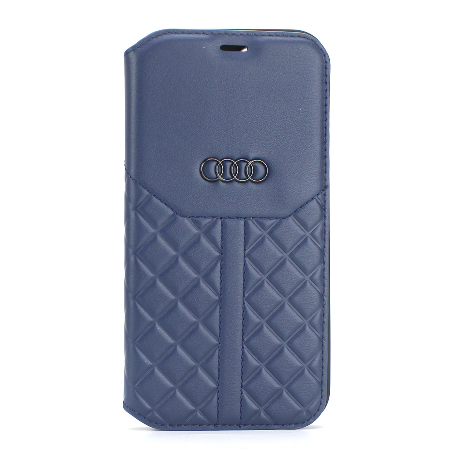 Audi Apple iPhone 12 Mini Kék könyvtok Q8 Serie -