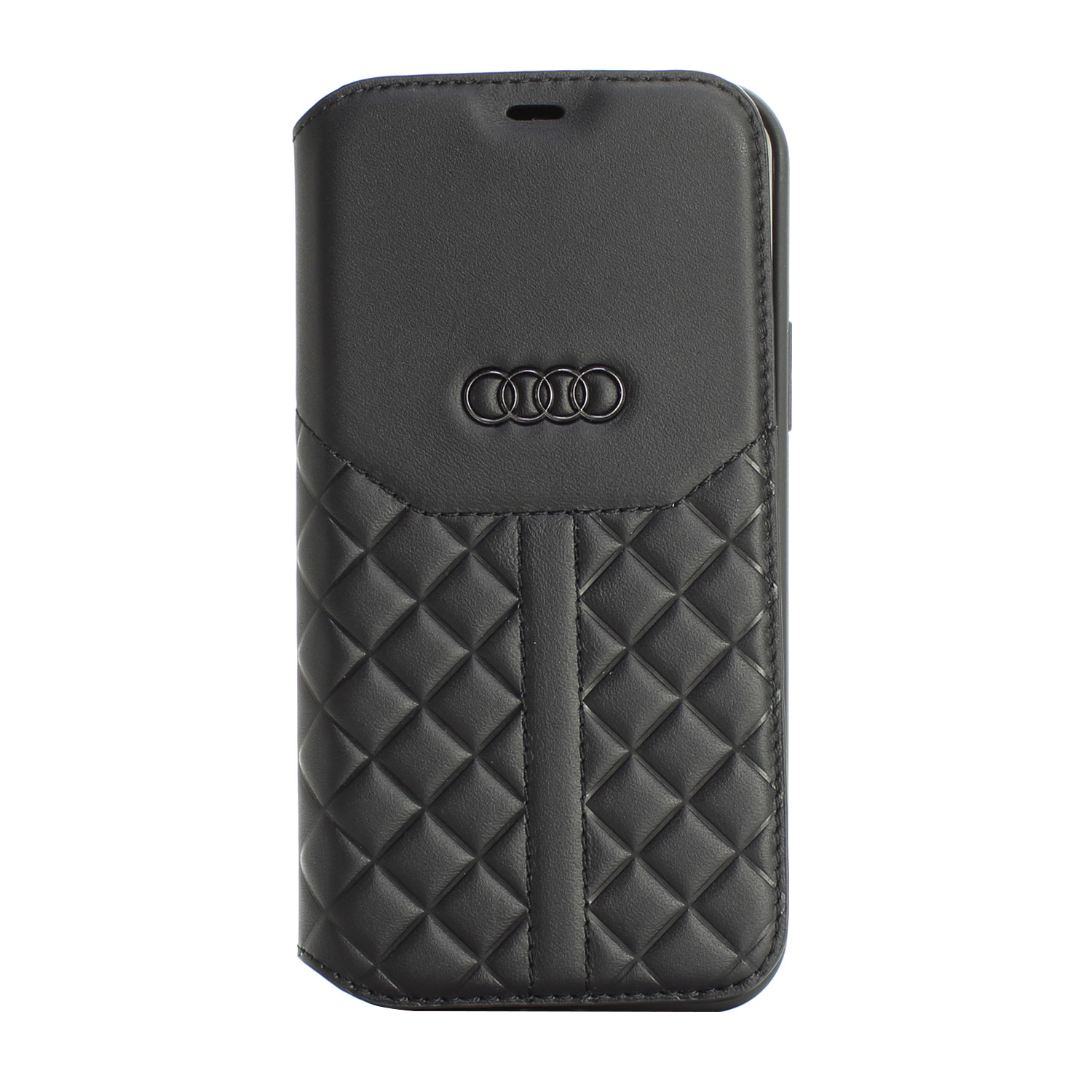 Audi Apple iPhone 12 Pro Max Fekete könyvtok Q8 Se