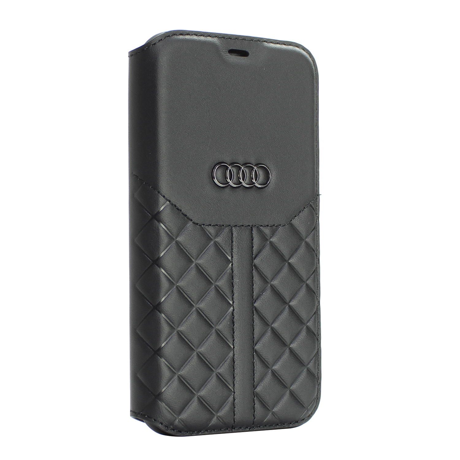 Audi Apple iPhone 12 Pro Max Fekete könyvtok Q8 Se