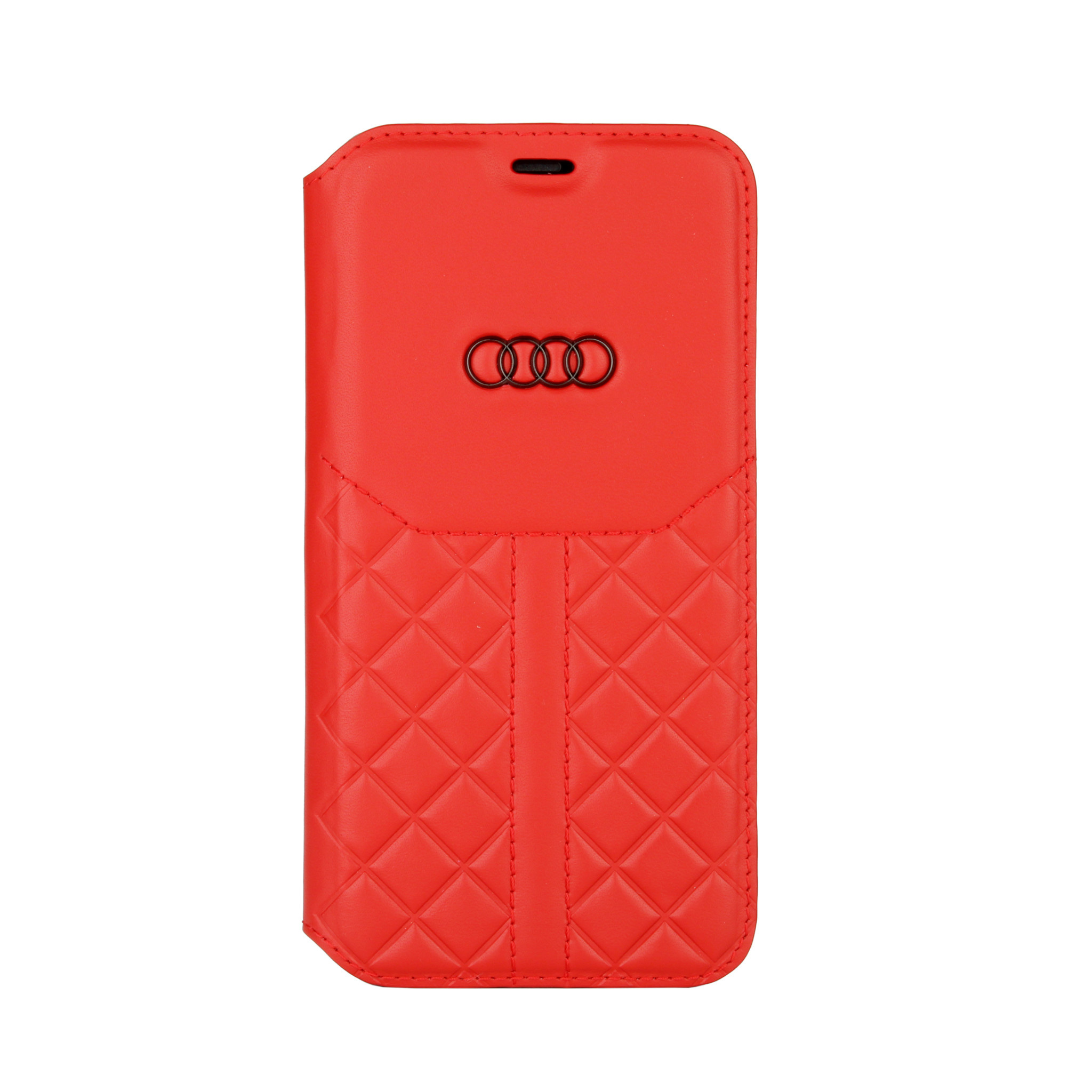 Audi Apple iPhone 12 Pro Max Piros könyvtok Q8 Ser