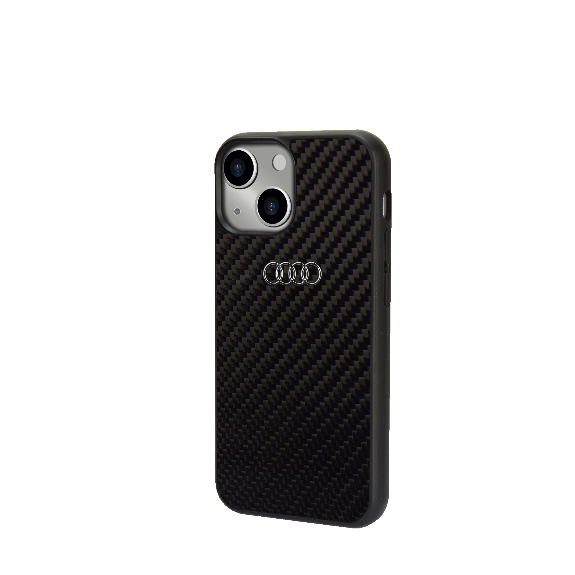 Audi iPhone 13 Mini hátlaptok - Fekete - R8 Serie 