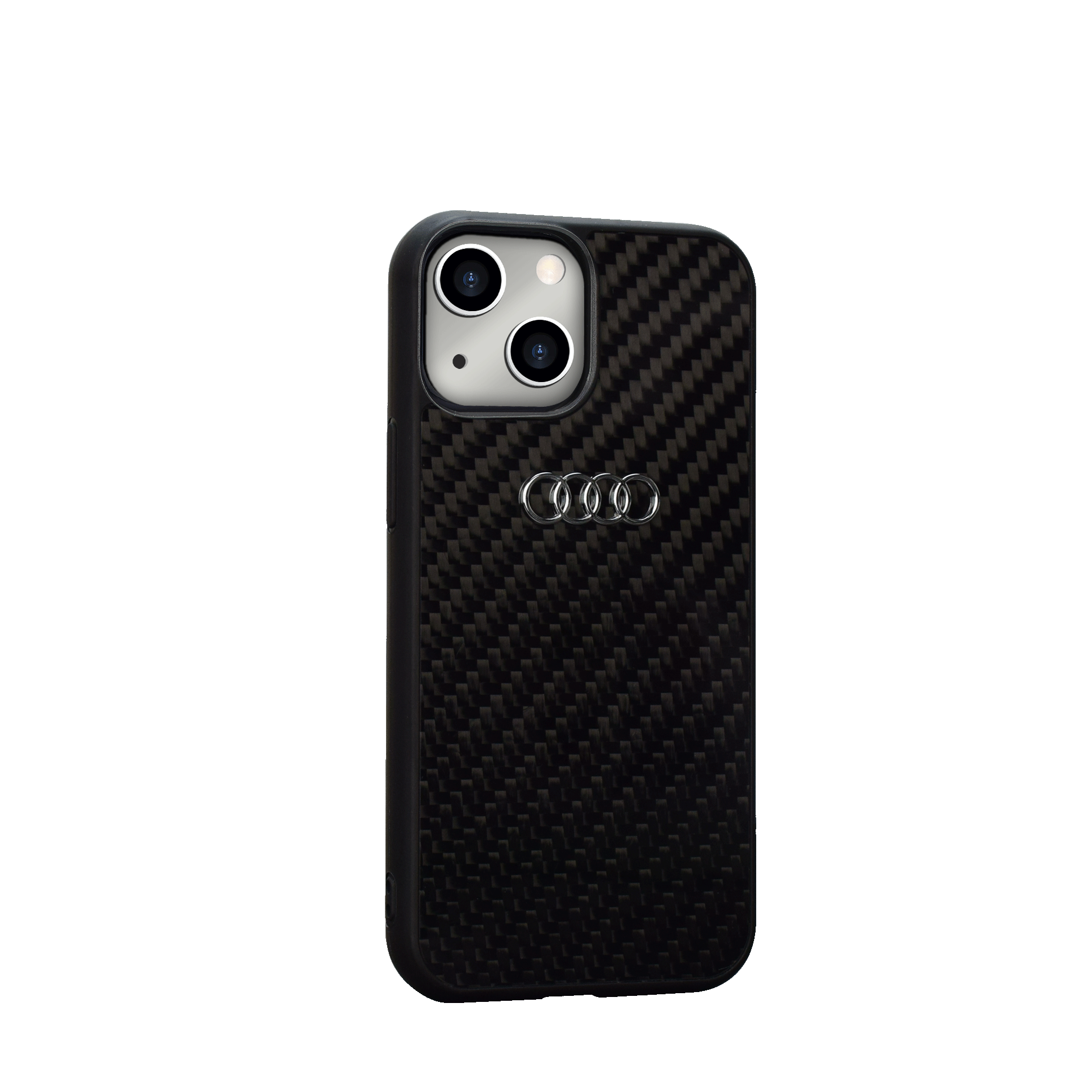 Audi iPhone 13 Mini hátlaptok - Fekete - R8 Serie 
