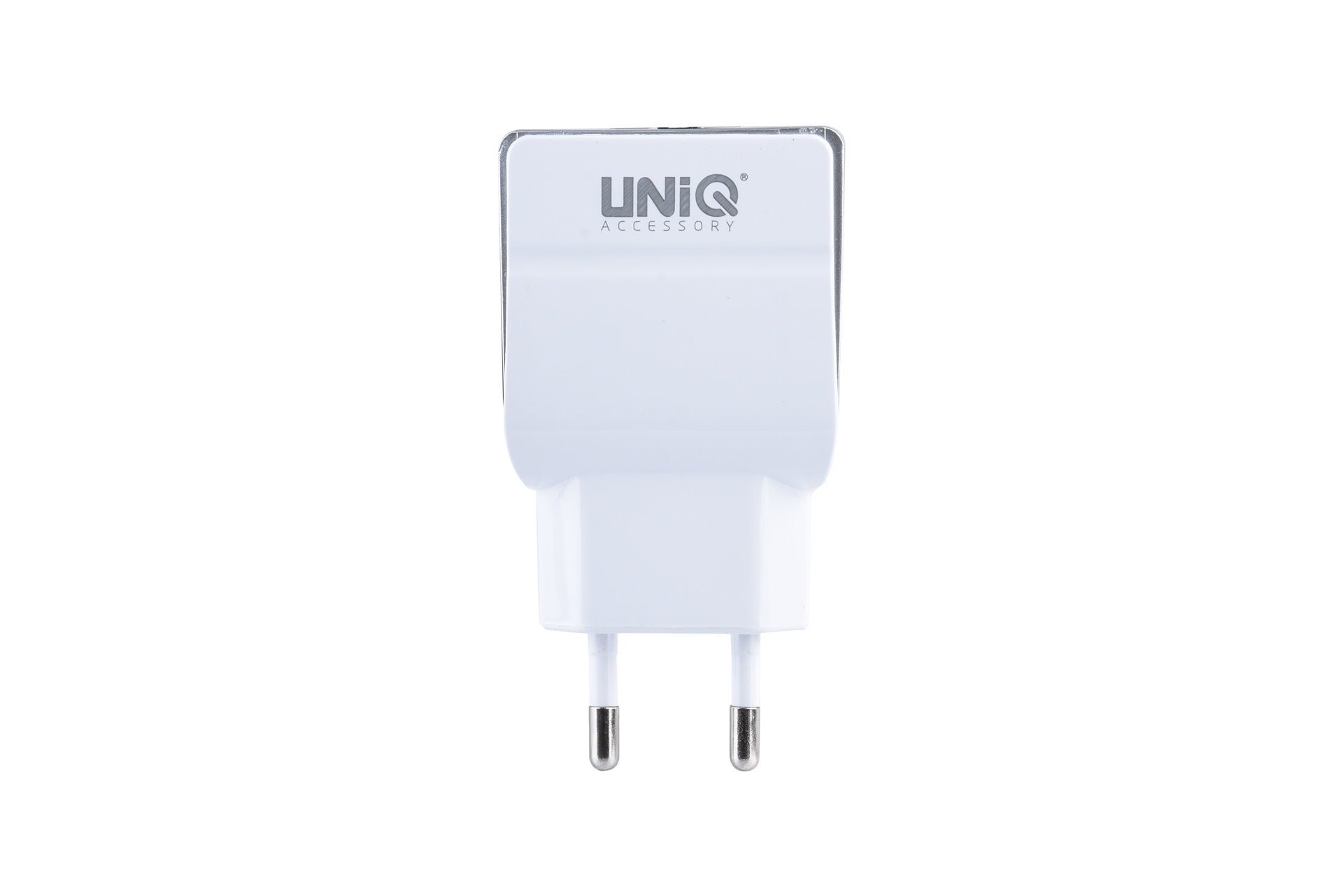 UNIQ Accessory Dual Port 2.1A Töltő + Micro USB Adatkábel -Fehér
