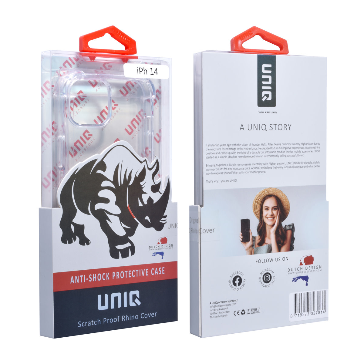 UNIQ Accessory iPhone 14 TPU Backcover - Átlátszó