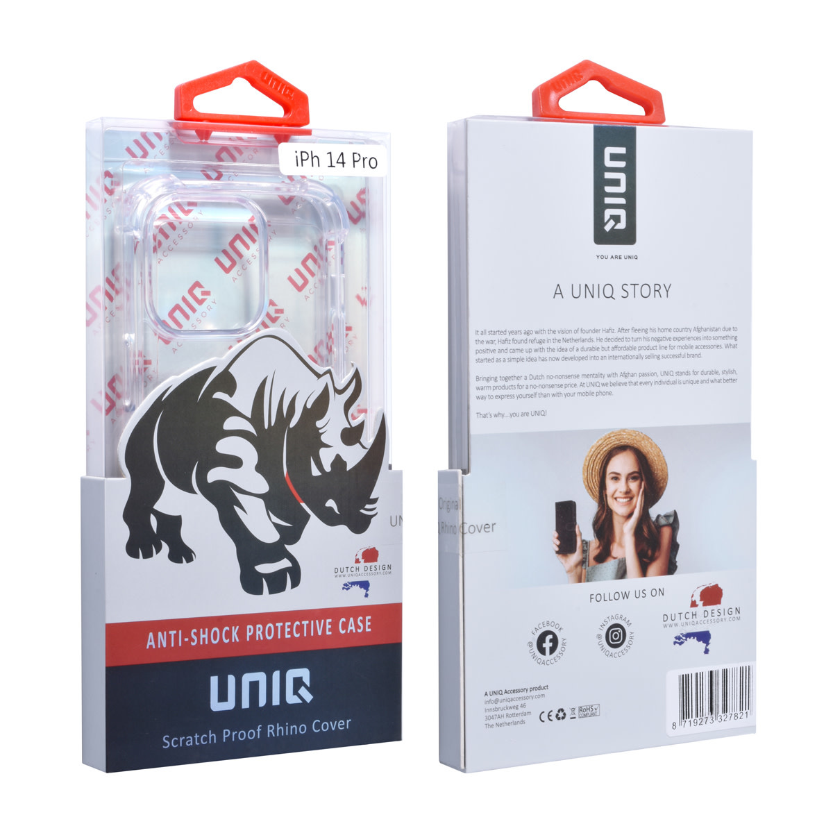 UNIQ Accessory iPhone 14 Plus TPU Backcover - Átlátszó