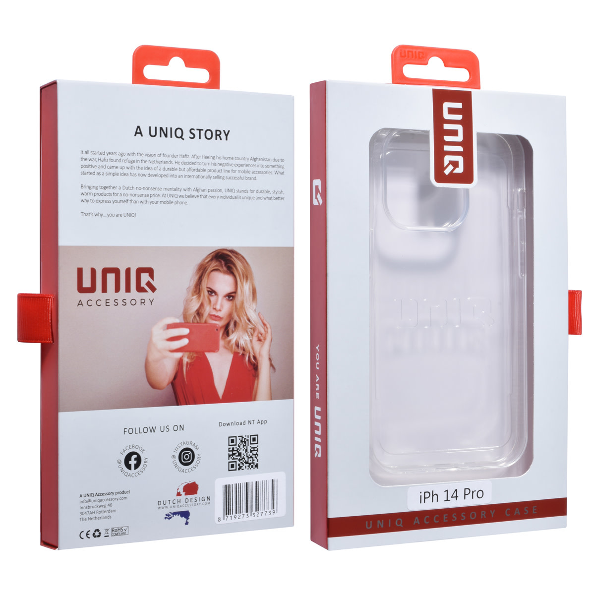 UNIQ Accessory iPhone 14 Pro TPU Backcover - Átlátszó