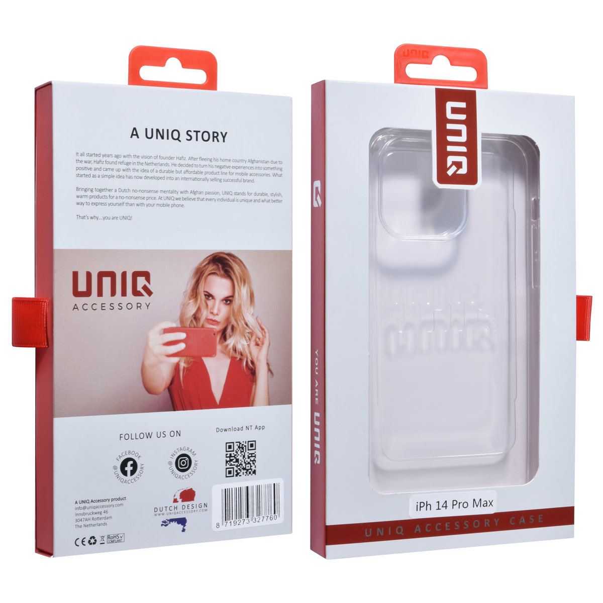 UNIQ Accessory iPhone 14 Pro Max TPU Backcover - Átlátszó